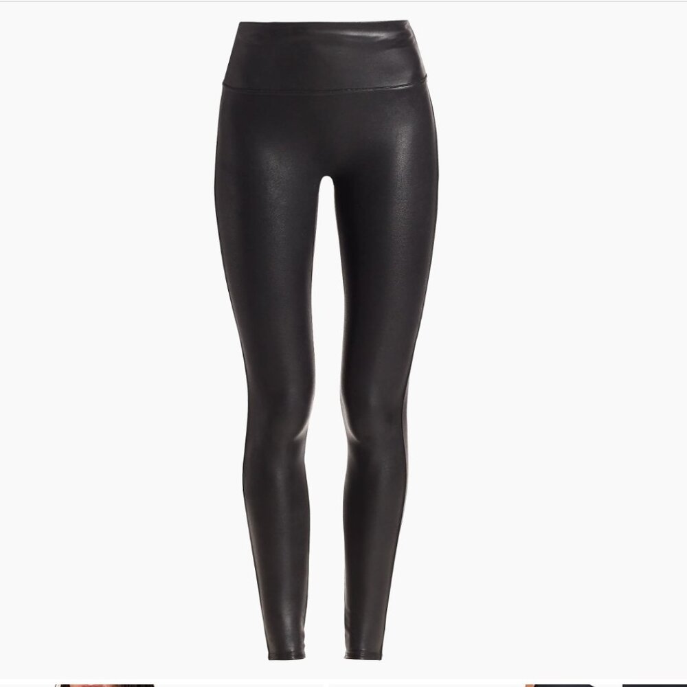 Spanx Faux Leather Leggings